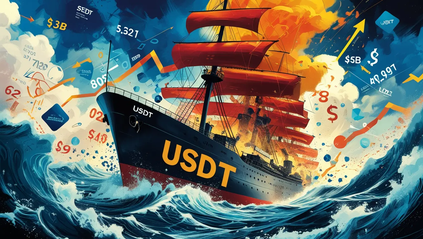 USDT Market Cap Plunges $2 Billion Amid EU’s MiCA Regulation